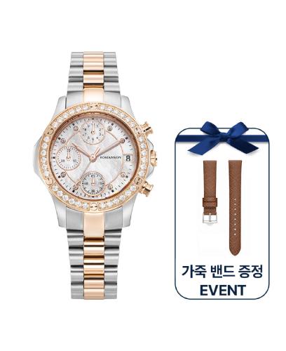 [로만손][밴드증정] 루미에르 아스트 여성 메탈시계 (RWRMQL2B7000CRCR0)