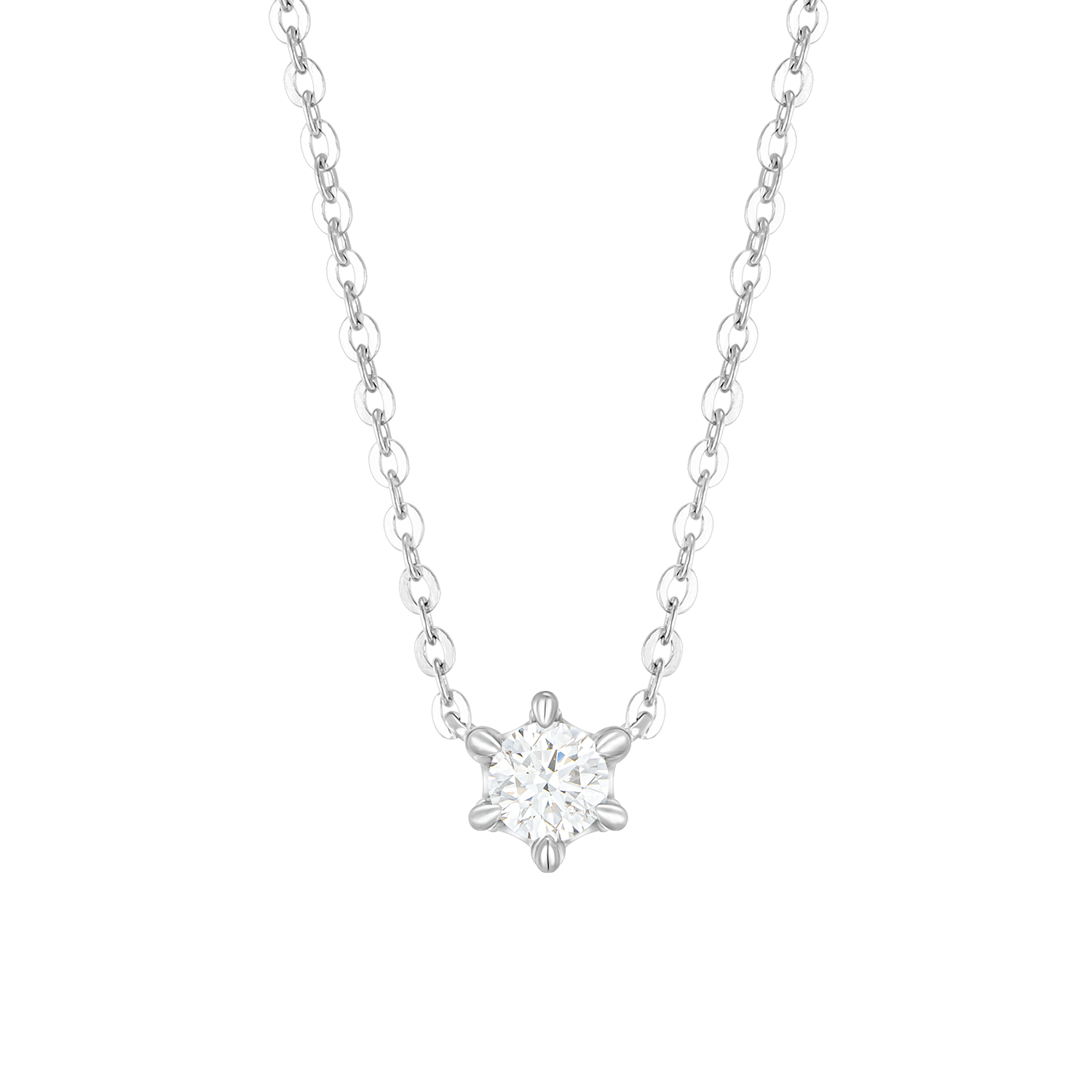 MARIEBEL 14K 1부 다이아 목걸이 (JJMBND3BS771W4420)