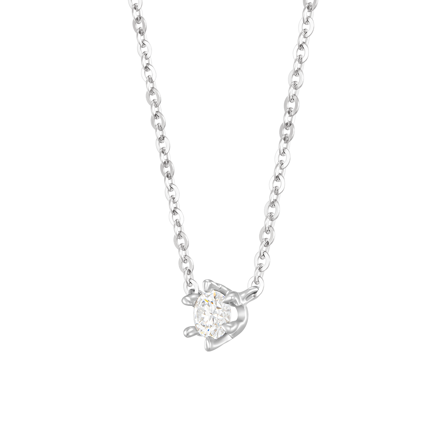 MARIEBEL 14K 1부 다이아 목걸이 (JJMBND3BS771W4420)