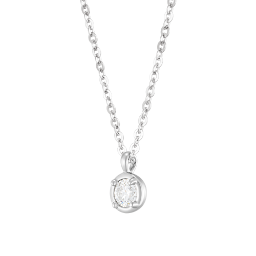 MARIEBEL 14K 1부 다이아 목걸이 