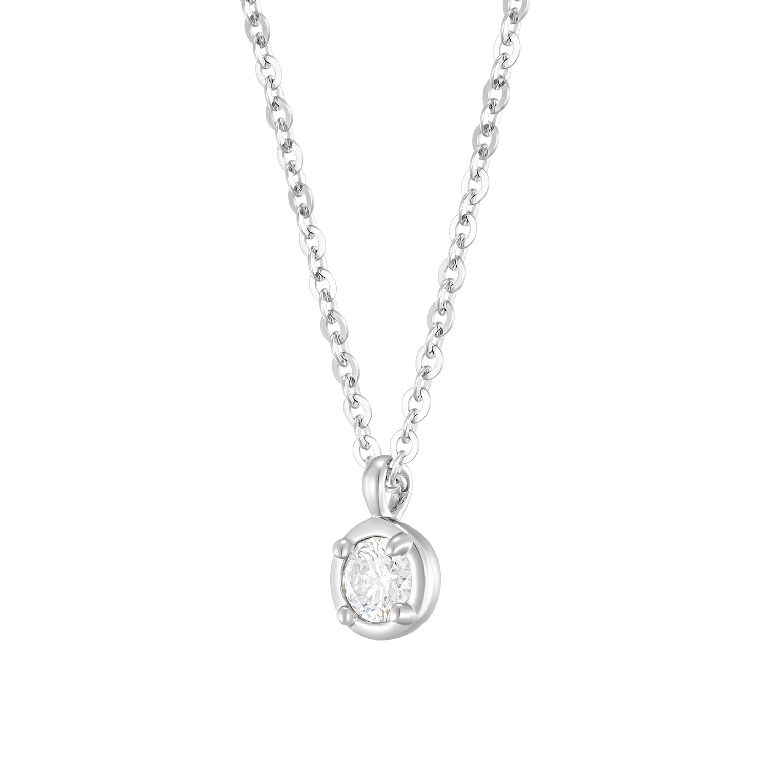 MARIEBEL 14K 1부 다이아 목걸이 (JJMBND3BS781W4420)