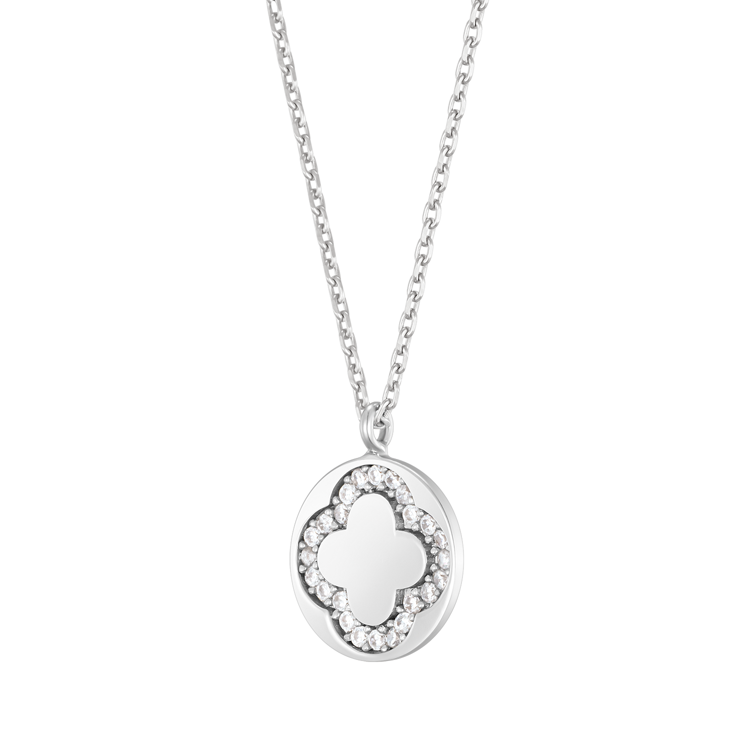 [아이유 PICK] CLOVIA 목걸이 (JJCLNQ3BS163SW420)