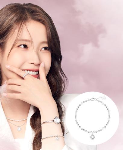 [아이유 PICK] CLOVIA 볼체인 팔찌 (JJCLBQ3BS163SW7S0)
