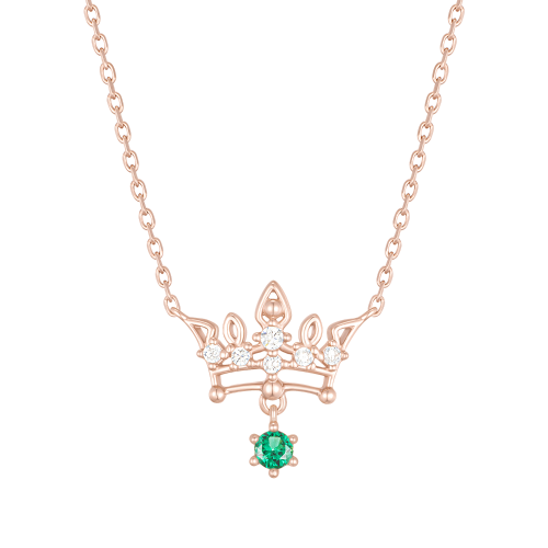 TIARA 탄생석 5월 목걸이 (JJLJNQ2BF335SR420)