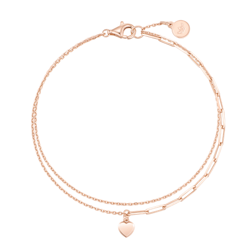 [아이유 PICK] LALA J 하트 클립 팔찌 (JJLJB03BS320SR7S0)