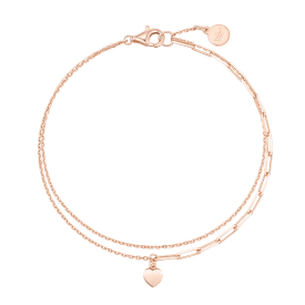 [아이유 PICK] LALA J 하트 클립 팔찌 (JJLJB03BS320SR7S0)