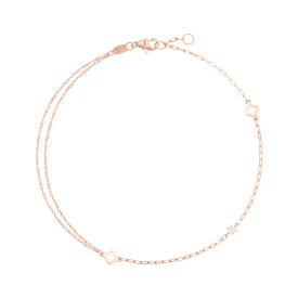 CLOVIA 14K 발찌 (JJCLAQ3BS164R4230)