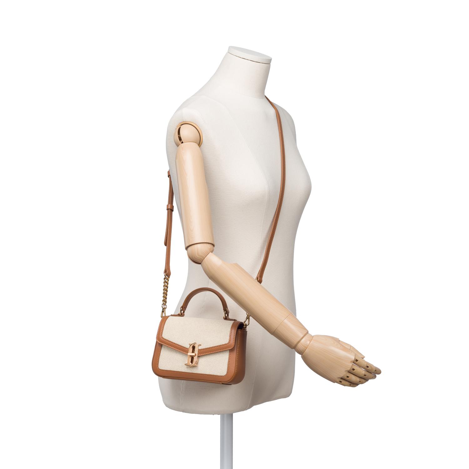 JOELLE FALLIN 캔버스 MINI 사첼 TA (JHNCHD3BF862TA270)