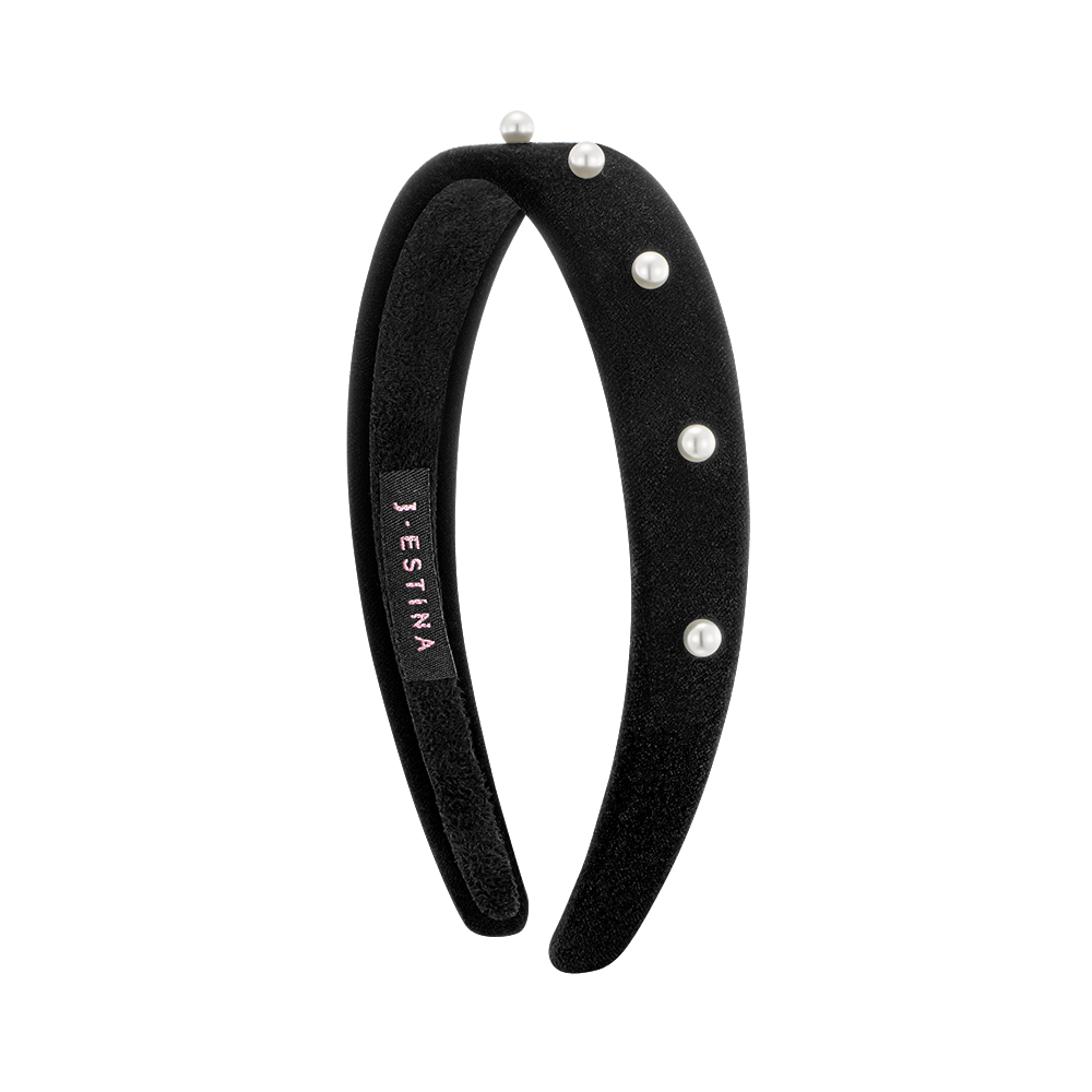 PERLINA 벨벳 헤어밴드 (JAP1HB3BF813FA000)