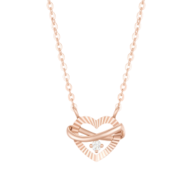 ETER HEART 14K 다이아 목걸이 (JJERND3BF666R4420)