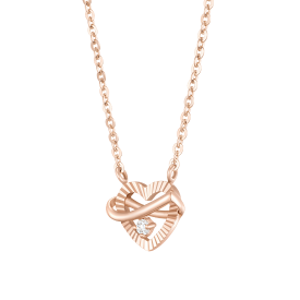 ETER HEART 14K 다이아 목걸이 (JJERND3BF666R4420)