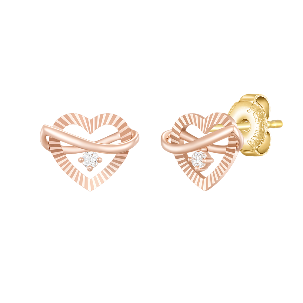 ETER HEART 14K 귀걸이 (JJEREQ3BF666R4000)
