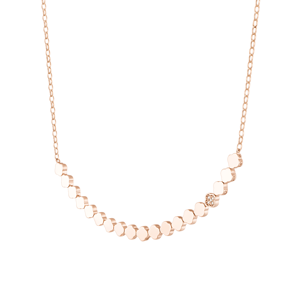CLOVIA 14K 다이아 목걸이 (JJCLND3BF158R4420)