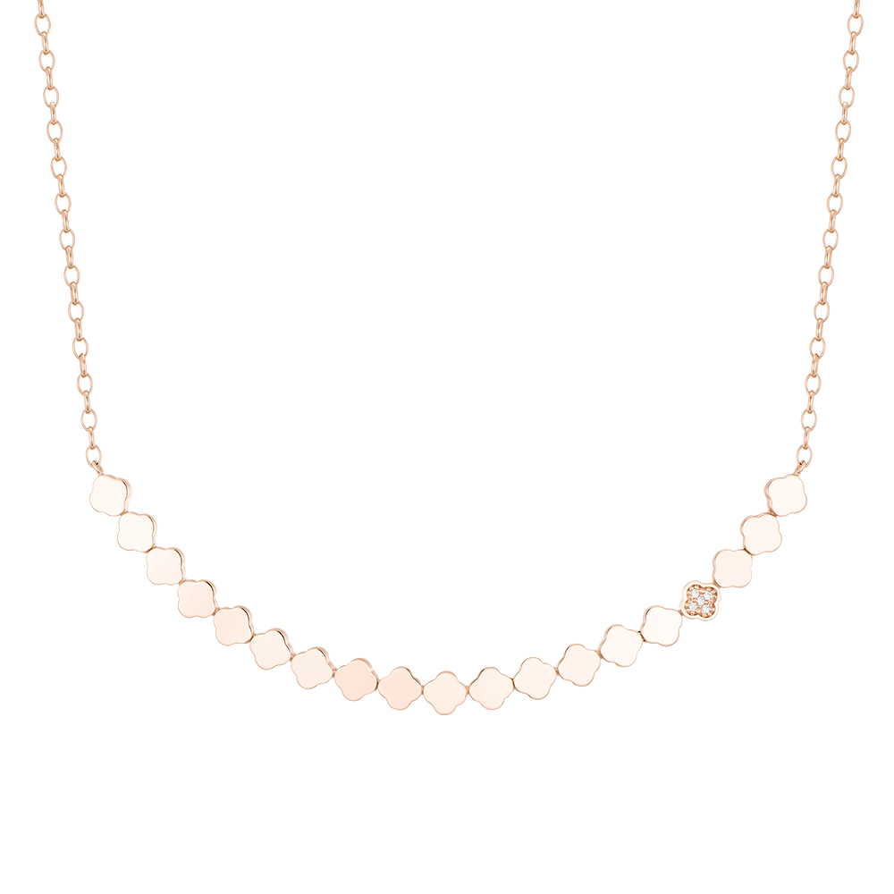 CLOVIA 14K 다이아 목걸이 (JJCLND3BF158R4420)