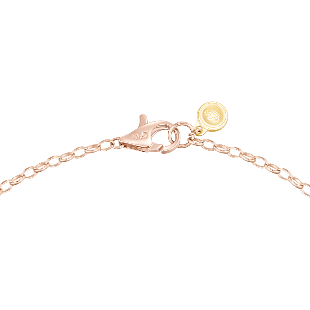 CLOVIA 14K 다이아 목걸이 (JJCLND3BF158R4420)