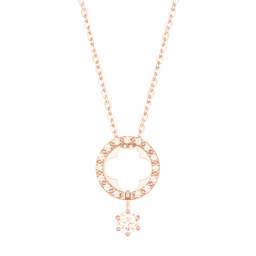 [아이유 PICK] CLOVIA DUELLO 14K 목걸이 (JJCLNQ3BF166R4420)
