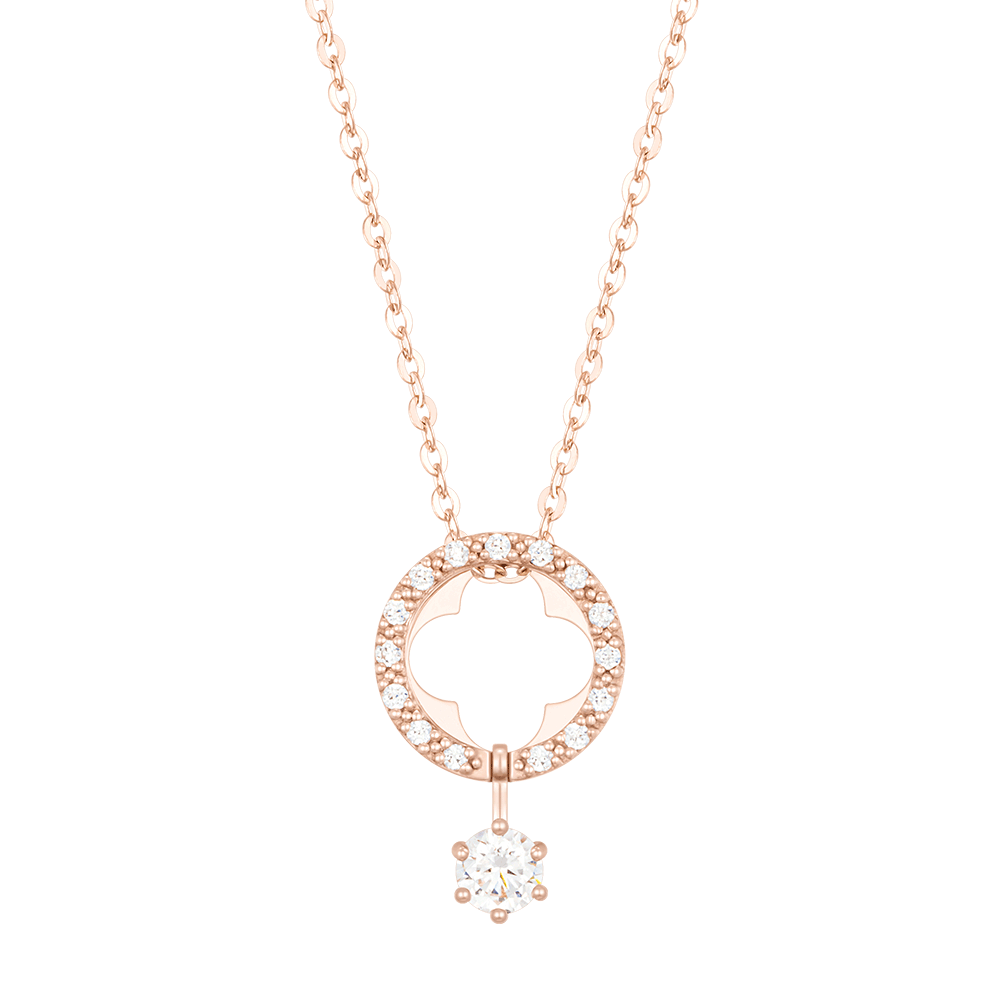 [아이유 PICK] CLOVIA DUELLO 14K 목걸이 (JJCLNQ3BF166R4420)