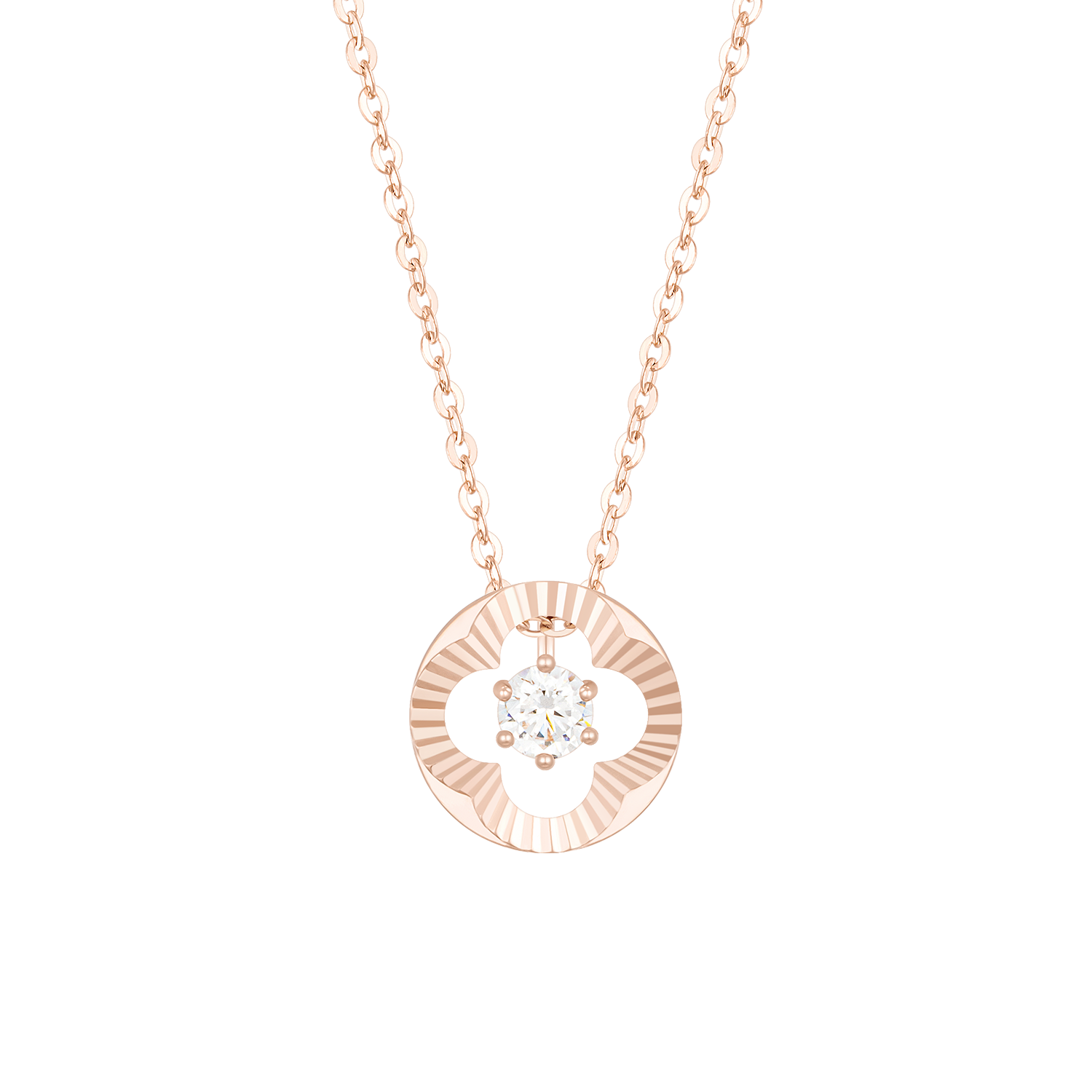 [아이유 PICK] CLOVIA DUELLO 14K 목걸이 (JJCLNQ3BF166R4420)