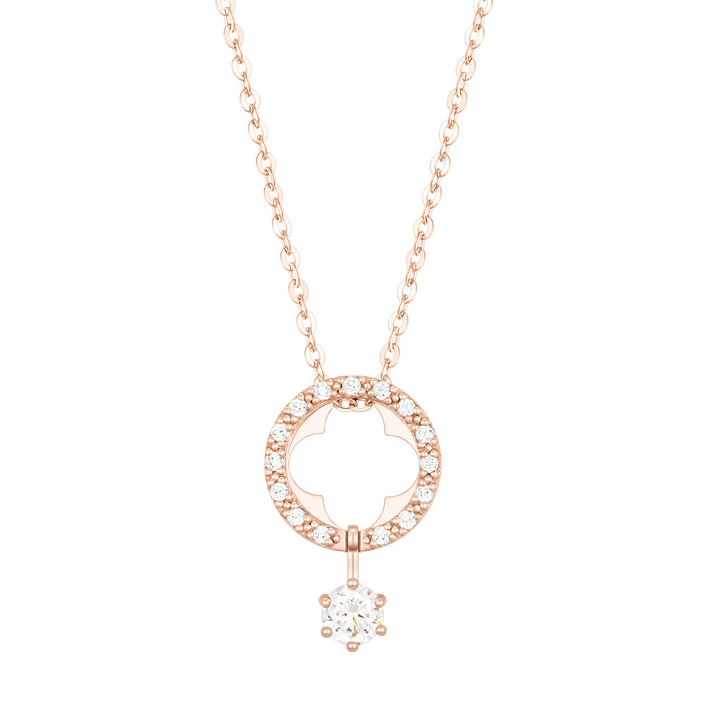 [아이유 PICK] CLOVIA DUELLO 14K 목걸이 (JJCLNQ3BF166R4420)