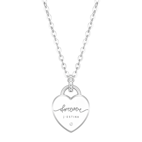 J.Fenella FOREVER HEART 목걸이 (JJJTNQ3BF034SW450)