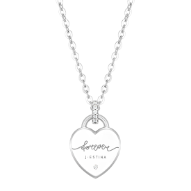 J.Fenella FOREVER HEART 목걸이 (JJJTNQ3BF034SW450)