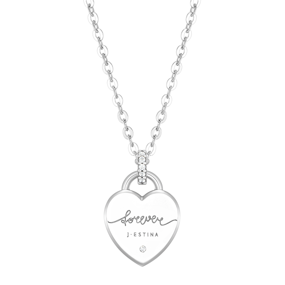 J.Fenella FOREVER HEART 목걸이 (JJJTNQ3BF034SW450)