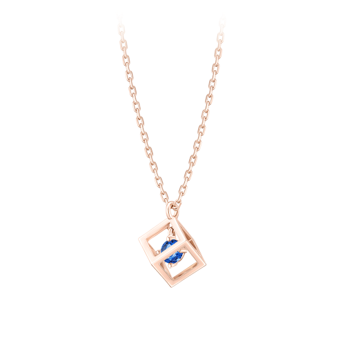 [더블쿠폰] J CUBE 탄생석 9월 목걸이 (JJLJNQ2BF359SR420)