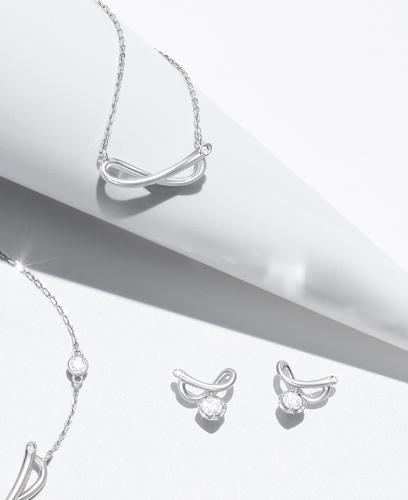 [아이유 PICK] ETER 목걸이+귀걸이 세트 (SET-J0-0420)