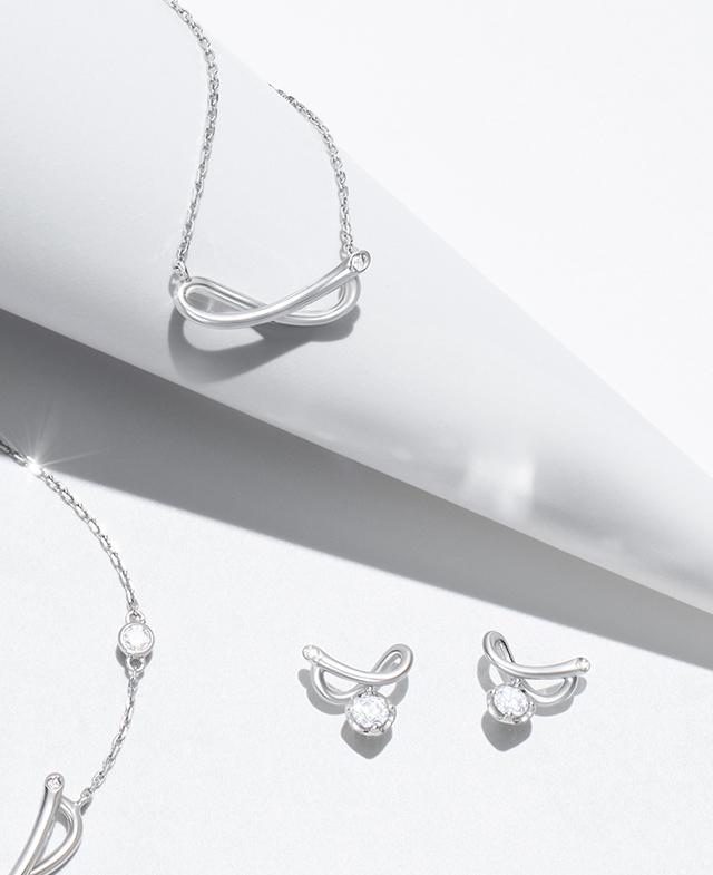 [아이유 PICK] ETER 목걸이+귀걸이 세트 (SET-J0-0420)