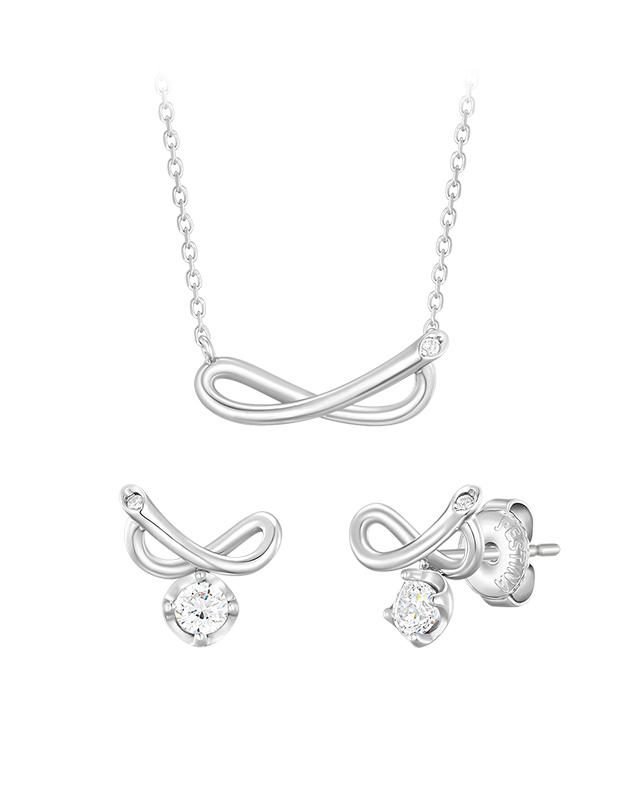 [아이유 PICK] ETER 목걸이+귀걸이 세트 (SET-J0-0420)