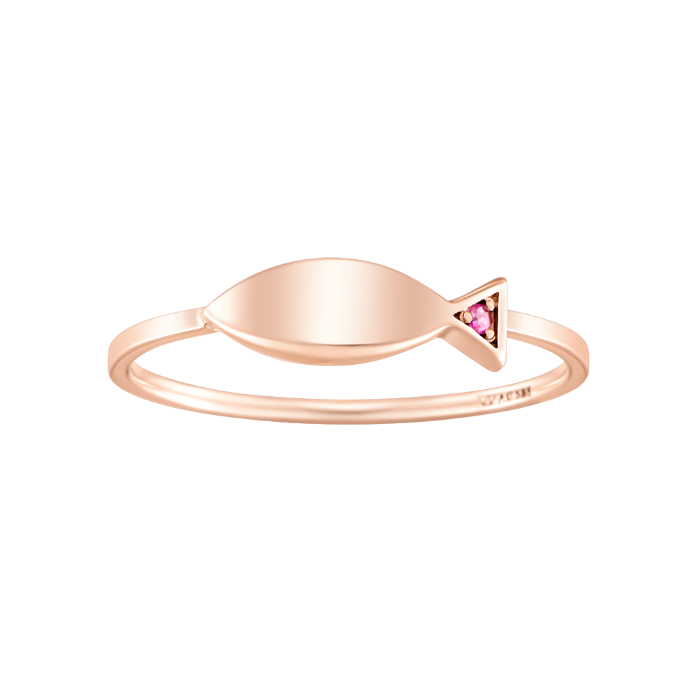 J.Livera LUCKY FISH 14K 반지 (JJJTRN3BF040R4030)