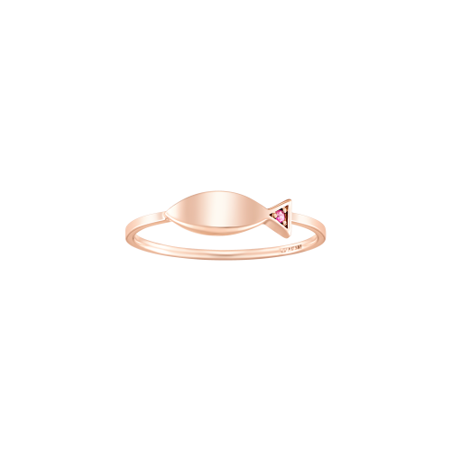 J.Livera LUCKY FISH 14K 반지 (JJJTRN3BF040R4030)