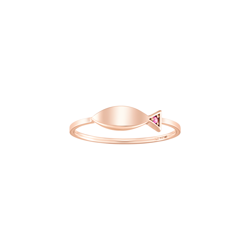 J.Livera LUCKY FISH 14K 반지 (JJJTRN3BF040R4030)