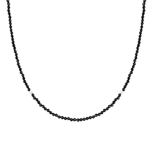 J.Fenella 블랙 스피넬 비드목걸이 2mm (JJJTNN3BF039SR420)