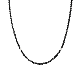 J.Fenella 블랙 스피넬 비드목걸이 2mm (JJJTNN3BF039SR420)