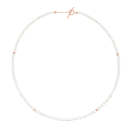 마리엘 진주 비드목걸이 (JJLJNI3BF342SR420)
