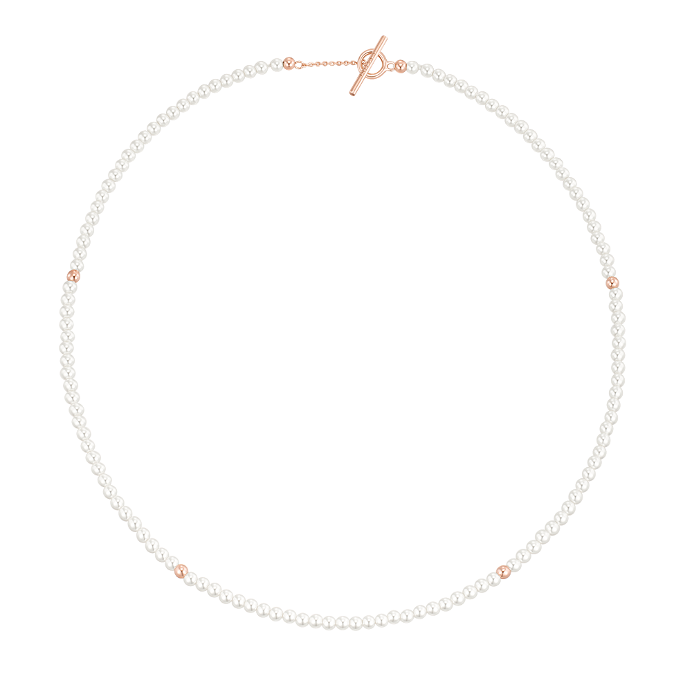 마리엘 진주 비드목걸이 (JJLJNI3BF342SR420)