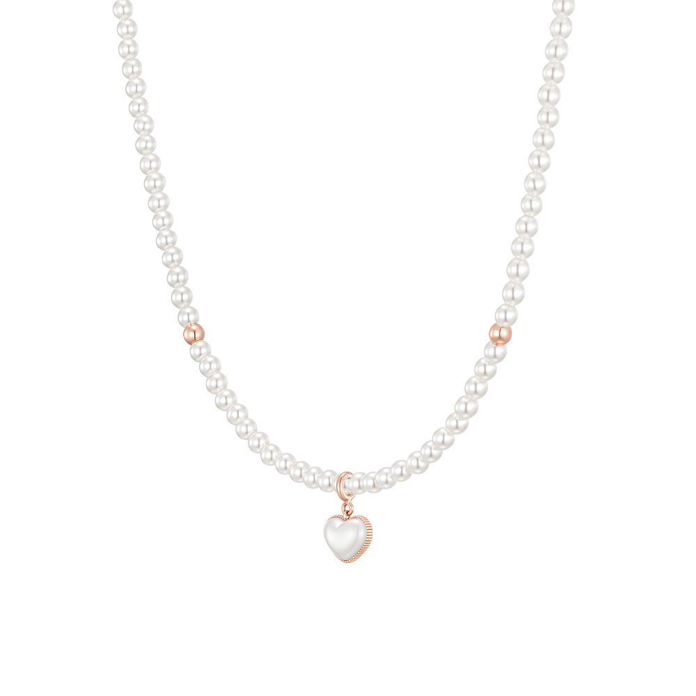 [아이유 PICK] 마리엘 진주 비드목걸이+펜던트 세트 (SET-J0-0903)