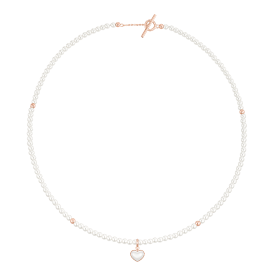 [아이유 PICK] 마리엘 진주 비드목걸이+펜던트 세트 (SET-J0-0903)