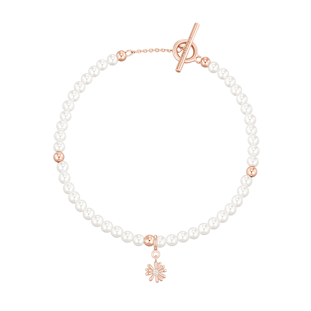 마리엘 진주 비드팔찌+펜던트 세트 (SET-J0-0906)