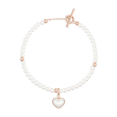 마리엘 진주 비드팔찌+펜던트 세트 (SET-J0-0907)