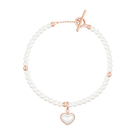 마리엘 진주 비드팔찌+펜던트 세트 (SET-J0-0907)