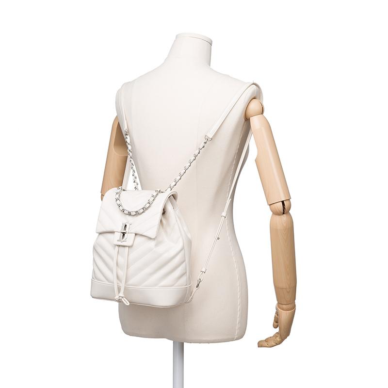 MIGNON SM 플랩백팩 WH (JHNCHB3BF793WH010)