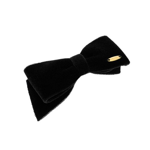 LALA J 벨벳 미니 리본 헤어핀 (JALJHP3BF824FA000)