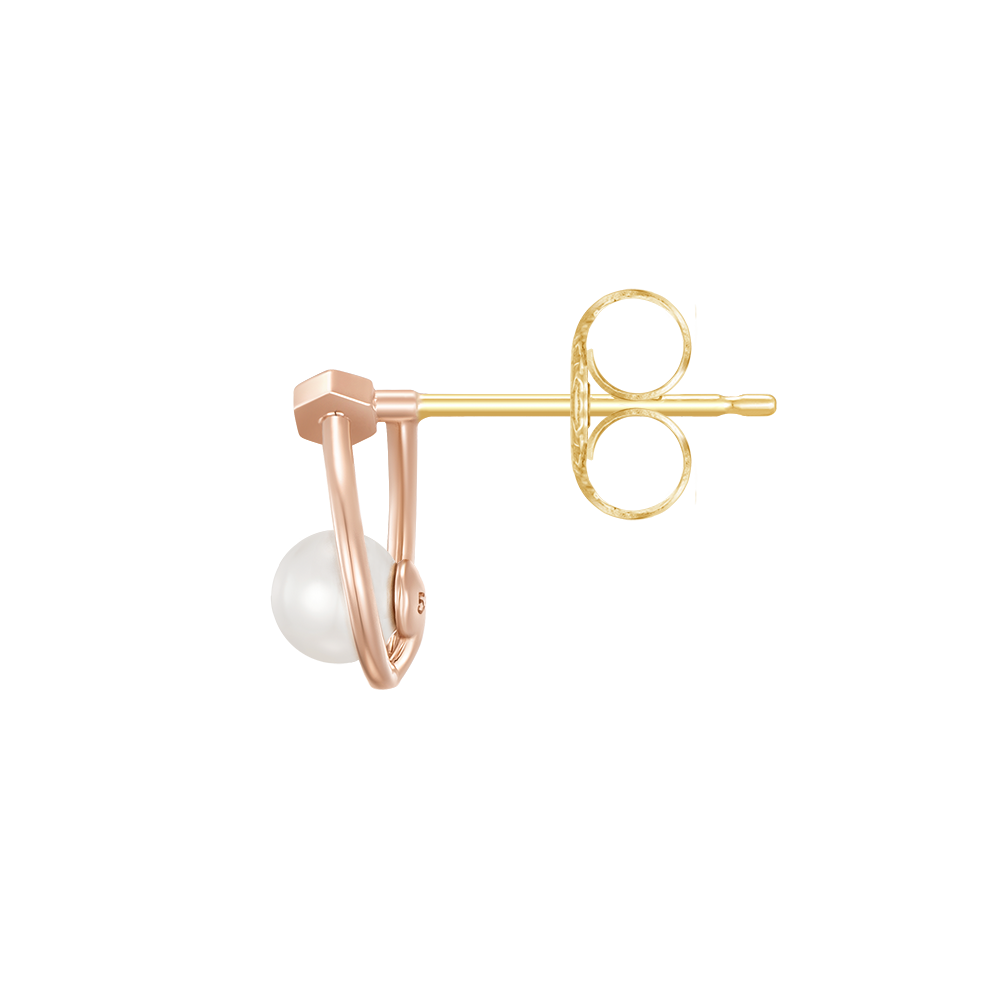 [패밀리 세일] BASIC PERLINA 14K 귀걸이 (JJP1EF3BF208R4000)