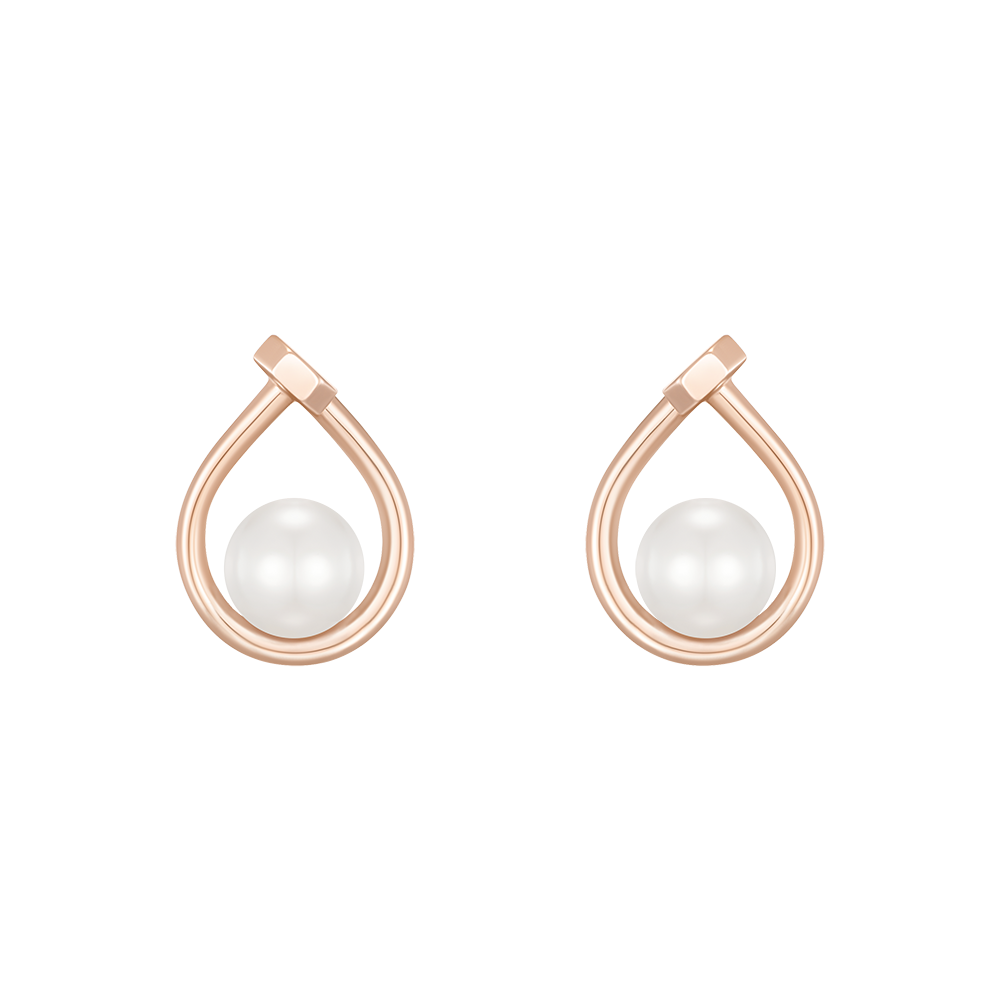 [패밀리 세일] BASIC PERLINA 14K 귀걸이 (JJP1EF3BF208R4000)