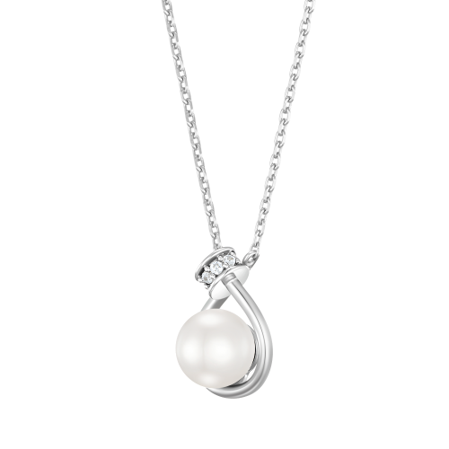 [아이유 PICK] BASIC PERLINA 진주 목걸이 (JJP1NI3BF211SW420)