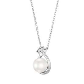 [아이유 PICK] BASIC PERLINA 진주 목걸이 (JJP1NI3BF211SW420)