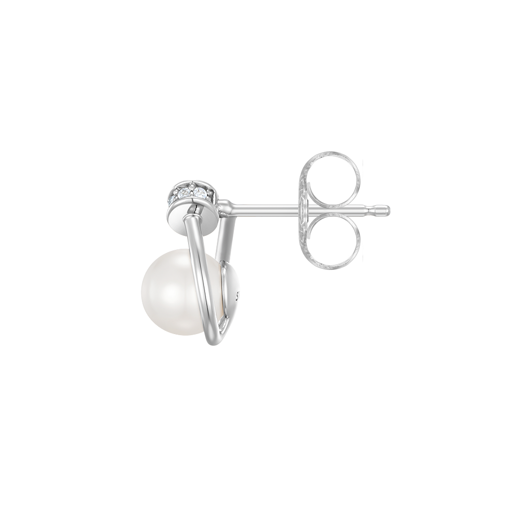 [아이유 PICK] BASIC PERLINA 진주 귀걸이 (JJP1EI3BF211SW000)
