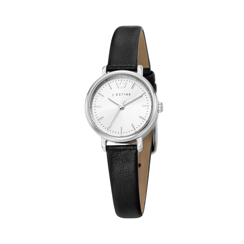 AMICO 가죽 시계 (JWM1LE3BF307WHBK0)